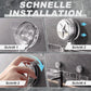 Organiseur multifonctionnel avec ventouses pour fixation murale sans perçage