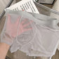 Caleçons en soie glacée transparente pour homme