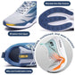 Chaussures de sport décontractées respirantes à semelle souple et absorbant les chocs