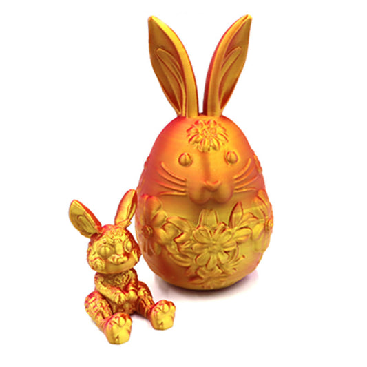 Œuf Lapin de Pâques Imprimé en 3D