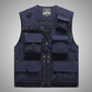 Men's Multi-Pocket Breathable Hiking Vest