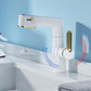 Robinet de lavabo extractible à 3 modes de débit d'eau avec affichage LED