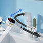 Robinet de lavabo extractible à 3 modes de débit d'eau avec affichage LED