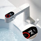 Robinet de lavabo extractible à 3 modes de débit d'eau avec affichage LED