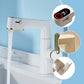 Robinet de lavabo extractible à 3 modes de débit d'eau avec affichage LED