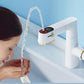 Robinet de lavabo extractible à 3 modes de débit d'eau avec affichage LED
