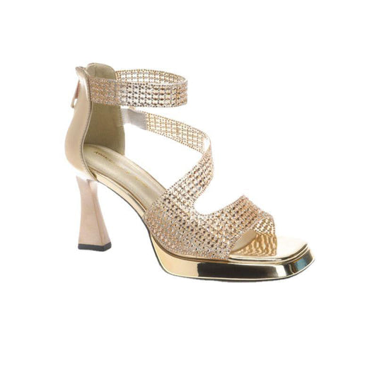 💗Offre limitée à moitié prix💗 Sandales à talons élégantes et scintillantes（Le plus vous achetez, le plus la réduction est importante）