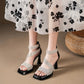 💗Offre limitée à moitié prix💗 Sandales à talons élégantes et scintillantes（Le plus vous achetez, le plus la réduction est importante）