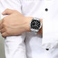 Montre à quartz lumineuse étanche à la mode