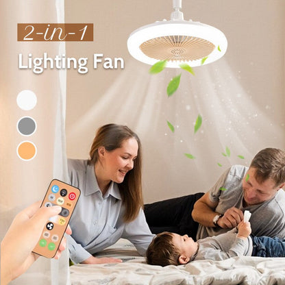 ⏳Réduction limitée de 50%🎁Ventilateur de plafond aromathérapie avec lumière et télécommande