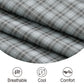 Chemise décontractée à manches courtes en tissu écossais pour hommes