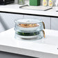 Couvercles transparents empilables multi-niveaux pour bols et assiettes