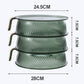 Couvercles transparents empilables multi-niveaux pour bols et assiettes