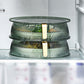Couvercles transparents empilables multi-niveaux pour bols et assiettes