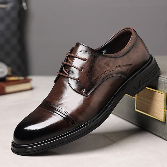Chaussures habillées classiques en cuir PU pour hommes