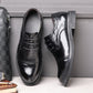 Chaussures habillées classiques en cuir PU pour hommes