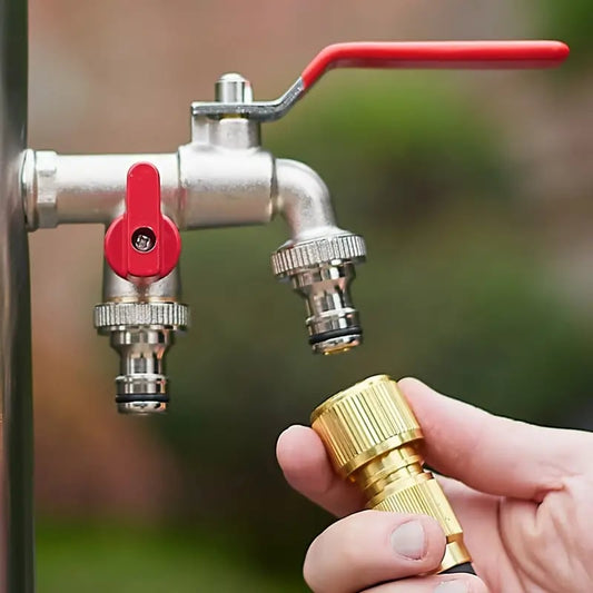 🚰 PROMO EXCLUSIVE : 50% DE RÉDUCTION ! ⚙️ Robinet de Jardin Universel en Acier Inoxydable à Double Sortie – Vannes Indépendantes, Installation Facile & Robuste 🔧
