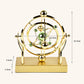 Pendule à mouvement perpétuel en orbite céleste – Décoration rotative créative pour la maison