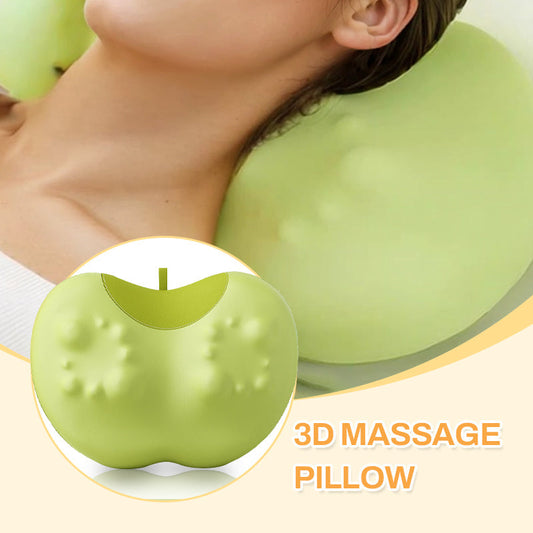 Coussin de massage 3D chauffant pour la nuque et le dos - Livraison gratuite✈️