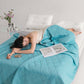 🌙 56% DE RÉDUCTION - ❄️ Couette d'été rafraîchissante, imprimée, lavable et respirante 💤