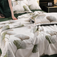 🔥Offre estivale limitée 50% de réduction 🌸Parure de Lit 4 Pièces Florale Fraîche et Respirante