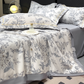 🔥Offre estivale limitée 50% de réduction 🌸Parure de Lit 4 Pièces Florale Fraîche et Respirante