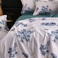 🔥Offre estivale limitée 50% de réduction 🌸Parure de Lit 4 Pièces Florale Fraîche et Respirante