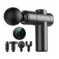 Pistolet de massage électrique à main avec 4 têtes de massage