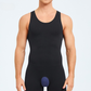 Maillot de bain une pièce pour hommes avec contrôle du ventre