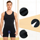Maillot de bain une pièce pour hommes avec contrôle du ventre