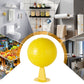 Boule piège à mouches des fruits adhésive avec support et LED