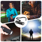 Lampe frontale à LED avec capteur de mouvement, à fixation sur l'oreille