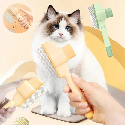 Peigne Portable de Nettoyage pour Poils d'Animaux de Compagnie