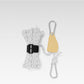 🔥50% DE RÉDUCTION🪢Tente fixe réglable portable - Corde de camping à poulie à dégagement rapide haute résistance🌳 (4 pièces/ensemble)