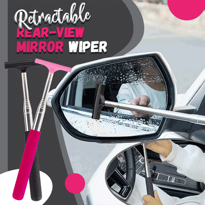 🚗 50% DE RÉDUCTION! 🪞 Raclette télescopique pour rétroviseurs – Nettoyage facile & pratique ✨