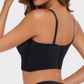 🏆✨ Soutien-gorge invisible dans le bas du dos |Sangle d'épaule amovible|Invisible non exposé