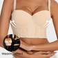🏆✨ Soutien-gorge invisible dans le bas du dos |Sangle d'épaule amovible|Invisible non exposé
