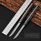 Couteaux de poche pliants à fenêtre brisée M390 CNC