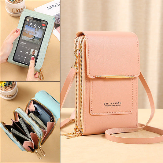 🔥Soldes exceptionnels 50 % de réduction -🎁Sacoche pour téléphone portable à écran tactile pour femme🤩