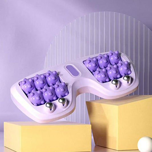 💥🦶✨Promo -50%💆‍♀️Rouleau de massage portable double – Détente & soulagement immédiat pour vos pieds😌🌿