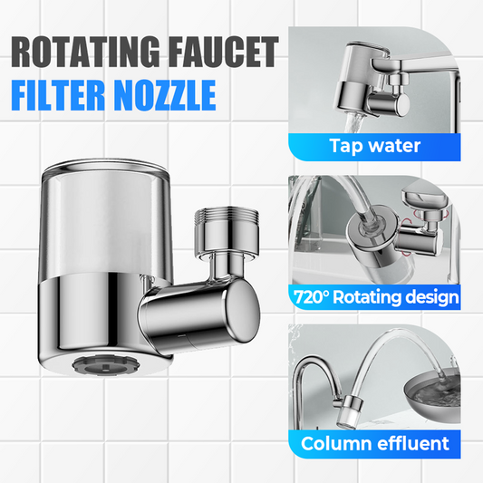 💎 50% DE RÉDUCTION ! 💎 Ensemble de Buses Filtrantes Universelles Pivotantes à 720° – 2 Modes d’Eau, Filtre Transparent & Installation Sans Outil 🚰