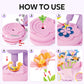Kit de bricolage pour créer des bouquets, pour enfant