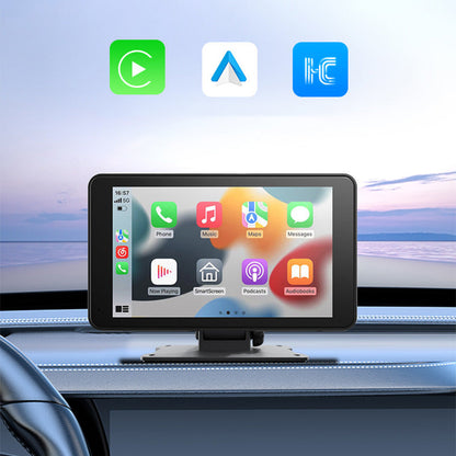 2025 Nouvel écran portable Carplay|Système d'infodivertissement pour voiture à large compatibilité et multi-appareils