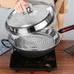 Insert de cuisson à la vapeur en acier inoxydable polyvalent pour casserole