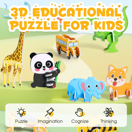 Puzzle Éducatif 3D pour Enfants