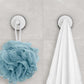 Stainless Steel Suction Cup Hook for Christmas Wreaths