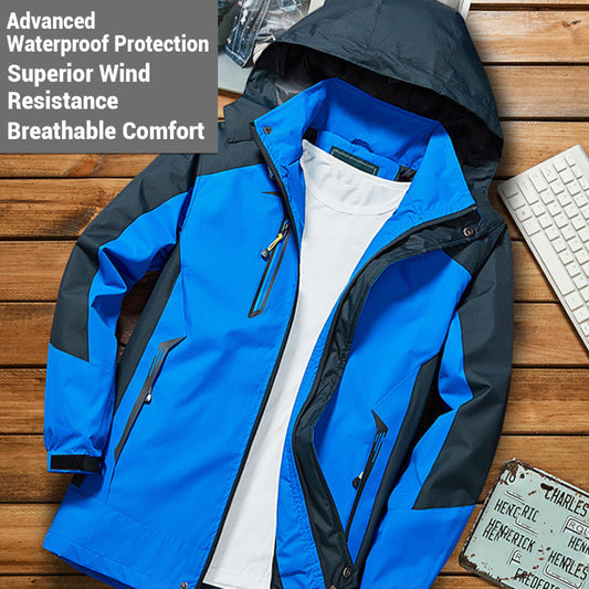 ⏳DERNIER JOUR DE SOLDES 50 % DE RÉDUCTION !!💦🌿Veste outdoor performante pour homme