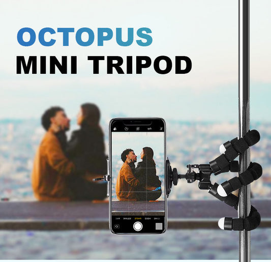 🔥📸Mini trépied flexible « Octopus »