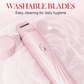 👑 50 % de réduction – Épilateur électrique portable à double tête : doux, précis & sans poils incarnés ! 🌿✨