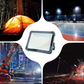 Projecteur LED portable et multifonctionnel à énergie solaire